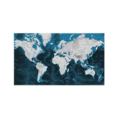 World Map (Canvas)