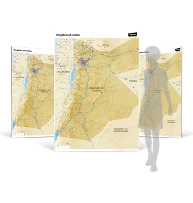 Jordan Wall Map