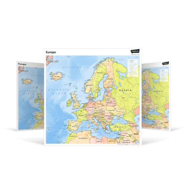 Europe Wall Map 