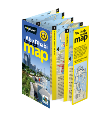 Abu Dhabi Tourist Map