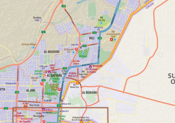 Al Ain Mini Map