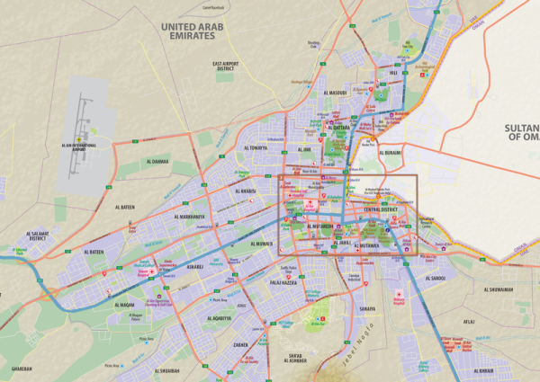 Al Ain Mini Map