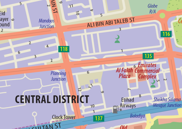 Al Ain Mini Map