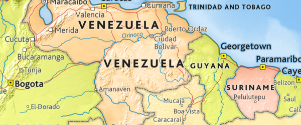 South America Wall Map 