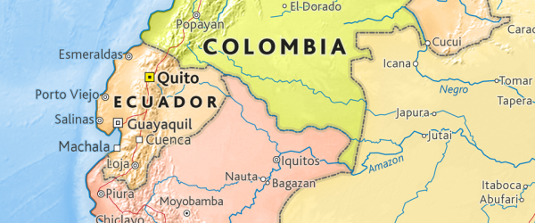 South America Wall Map 