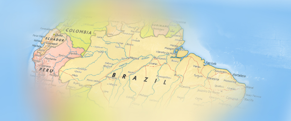 South America Wall Map 