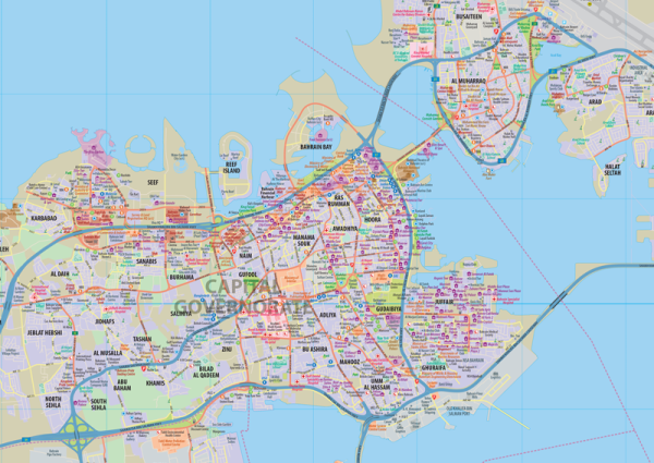 Bahrain Map