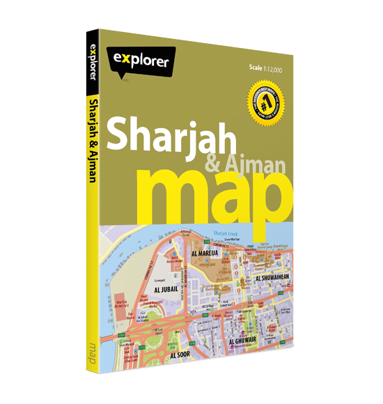 Sharjah & Ajman Map