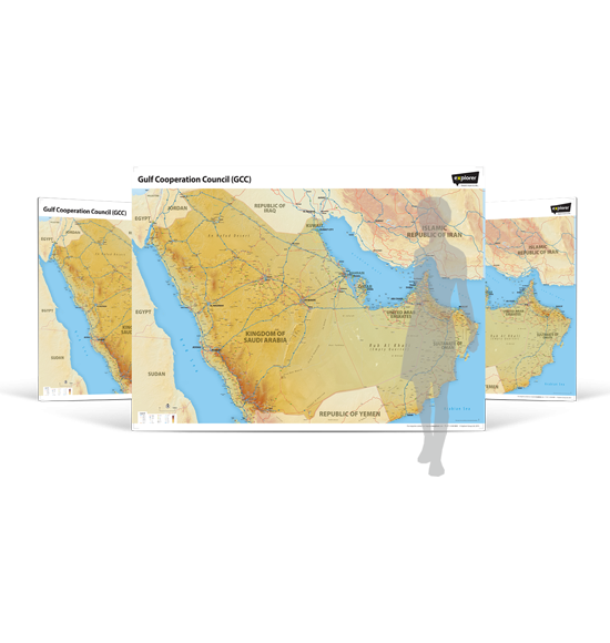 GCC Wall Map